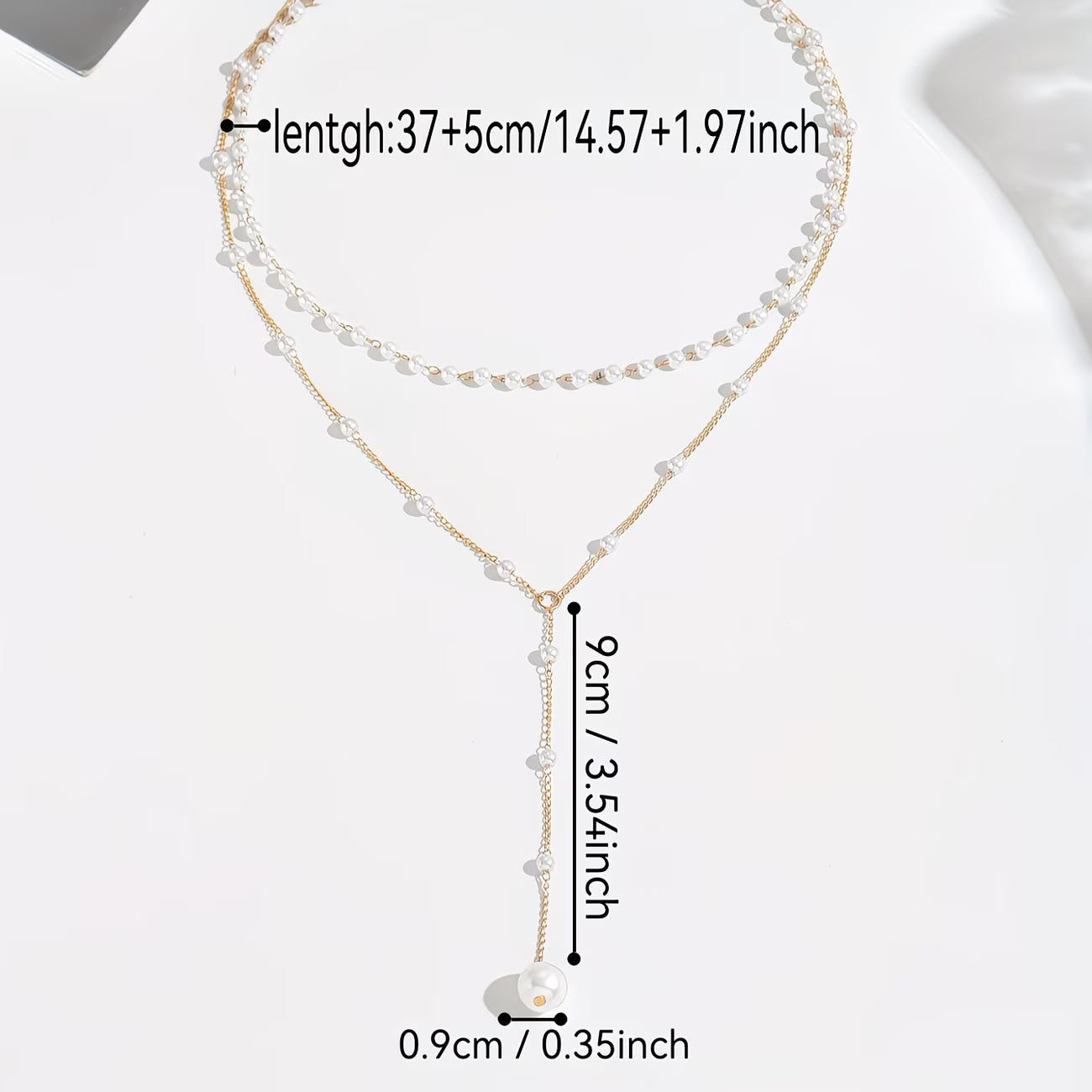 The Layered Pearl Strand Necklace