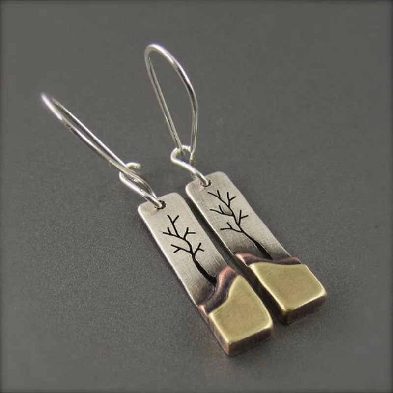 Dainty Tree Earrings
