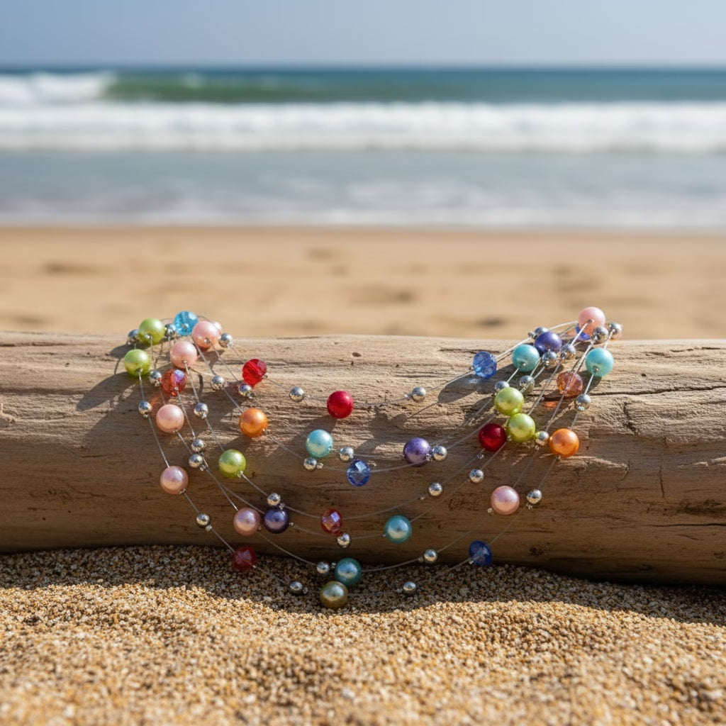 Boho Multi-Layered Pearl Set