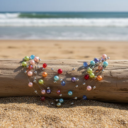 Boho Multi-Layered Pearl Set