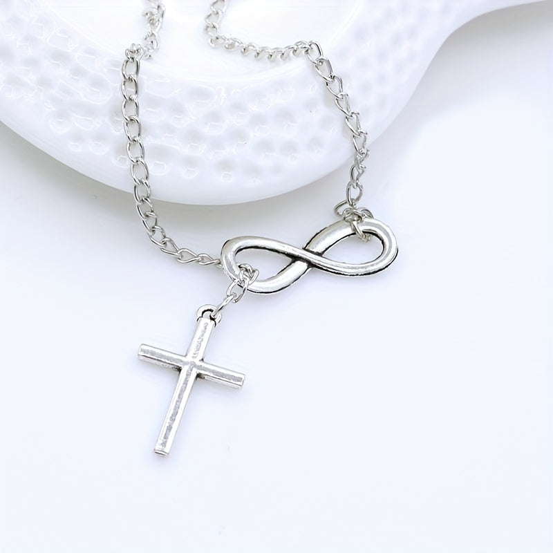 Delicate Short Cross Necklace