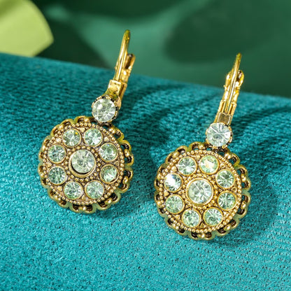 Elegant Zirconia Bloom Earrings