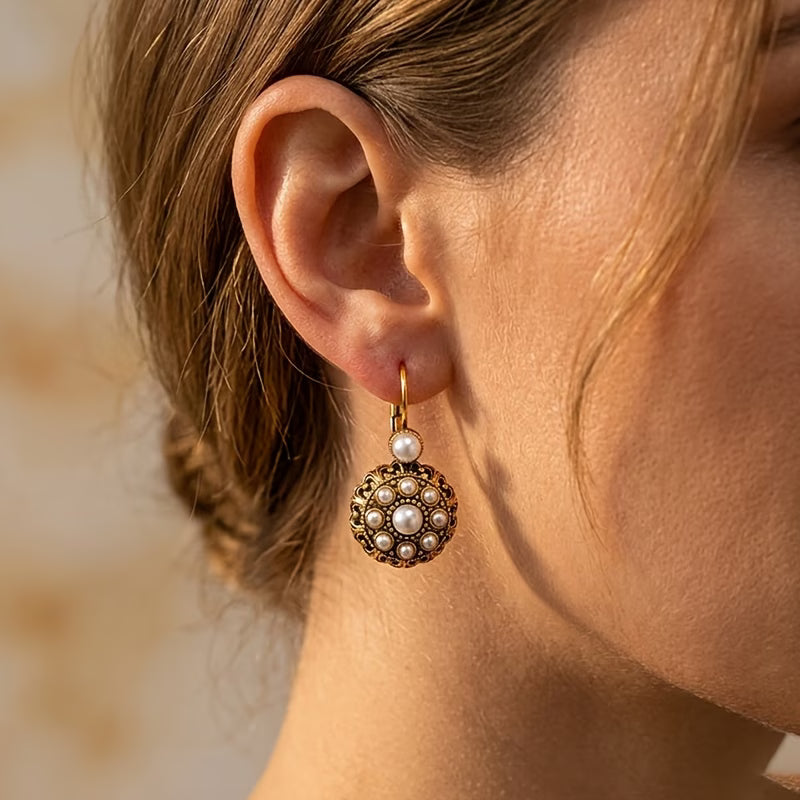 Premium Pearl Bloom Earrings