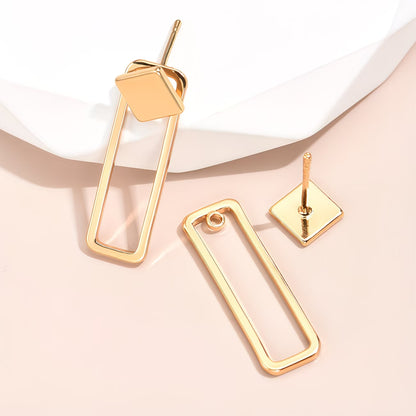 Minimalistic Square Earrings