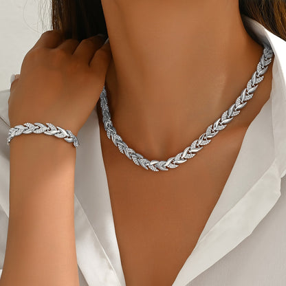 Sophisticated Fishtail Jewelry Set