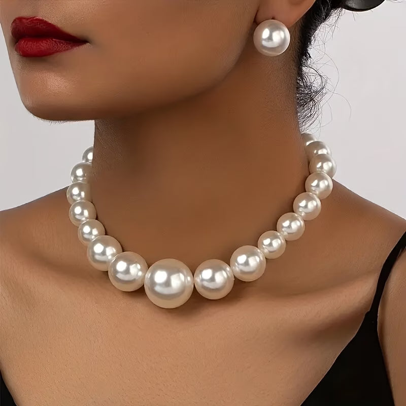 Vintage Pearl Jewelry Set