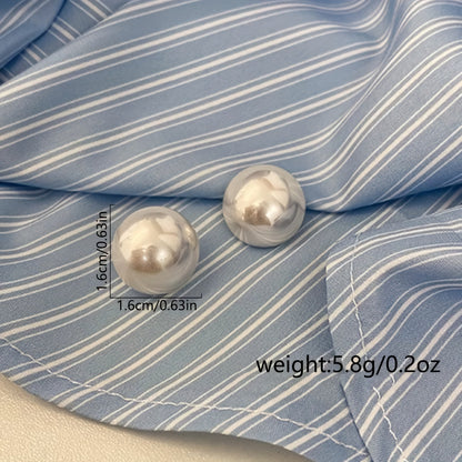 The Statement Pearl Stud Earrings