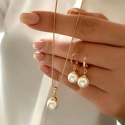 Timeless Pearl Jewelry Set