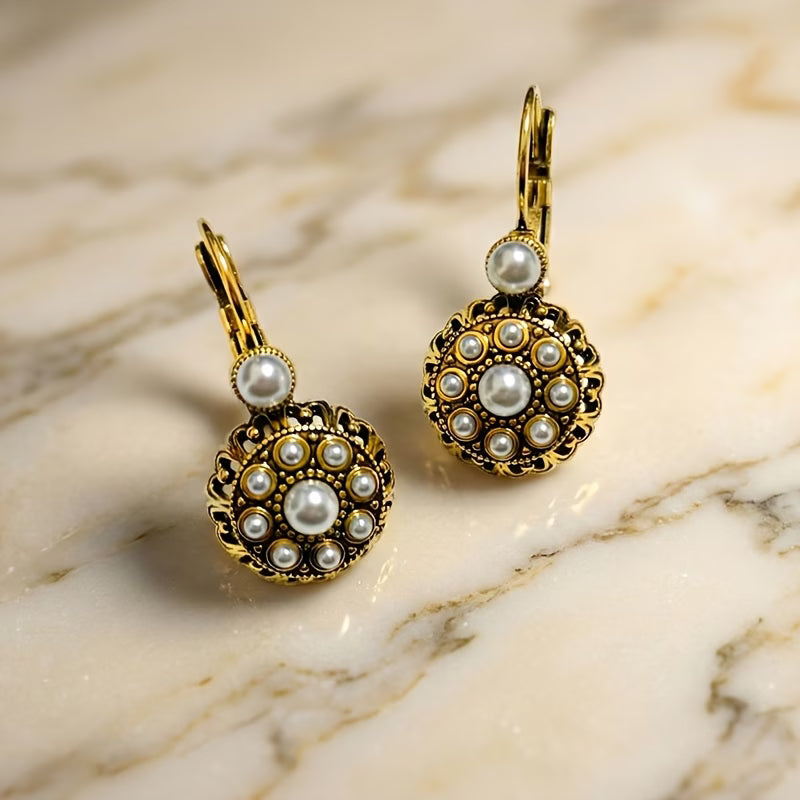Premium Pearl Bloom Earrings