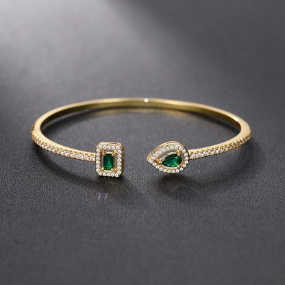 Elegant Gold Sculptural Bracelet