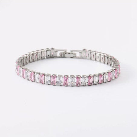 Timeless Rosé Sapphire Tennis Bracelet