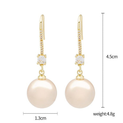 Elegant Baroque Pearl Earrings