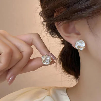 Pearl Blossom Earrings