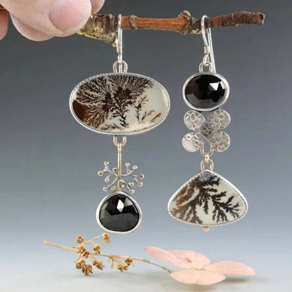 Agate Garden Earrings