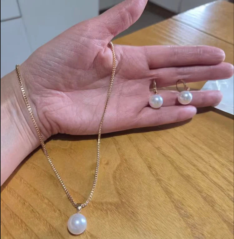 Customer wearing Grace Helen jewelry