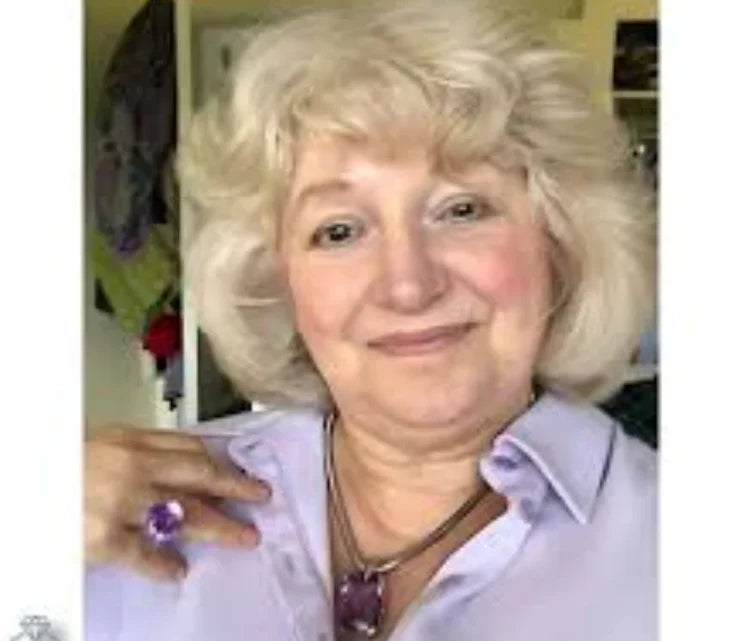 Customer wearing Grace Helen jewelry