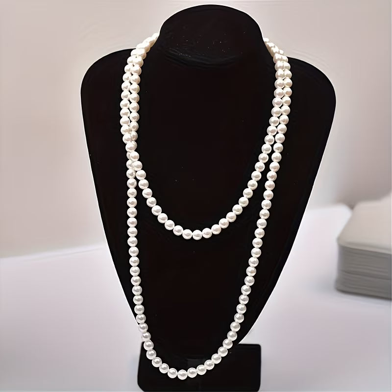 Vintage Double Pearl Necklace