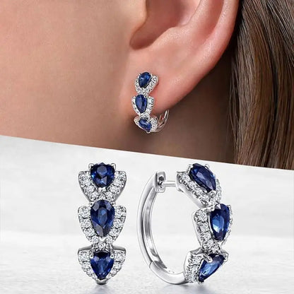 Captivating Sapphire Earrings