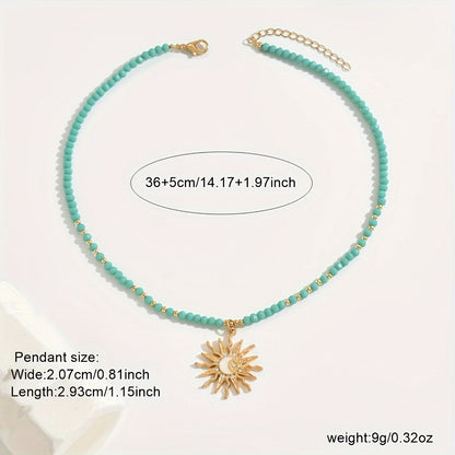Turquoise SunShine Necklace