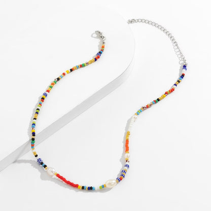 Colorful Pearl Necklace