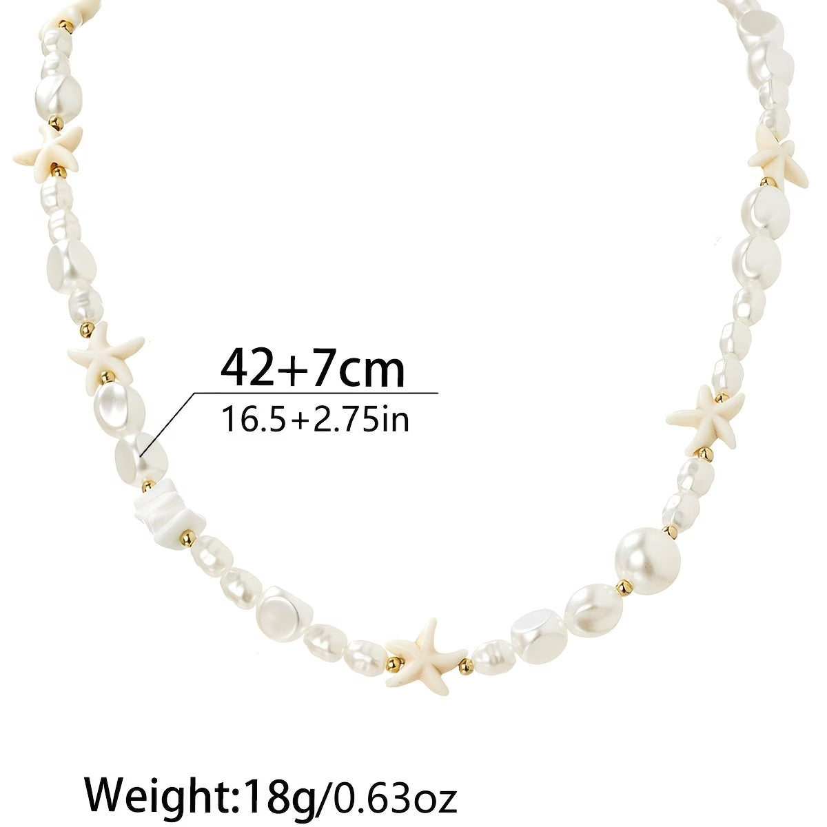 Elegant Coastal Pearl Necklace