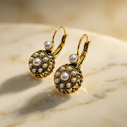 Premium Pearl Bloom Earrings
