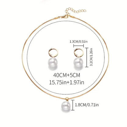 Timeless Pearl Jewelry Set