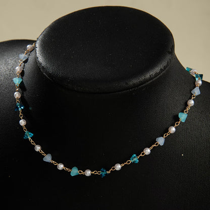 Subtle Pearl and Turquoise Bead Bracelet