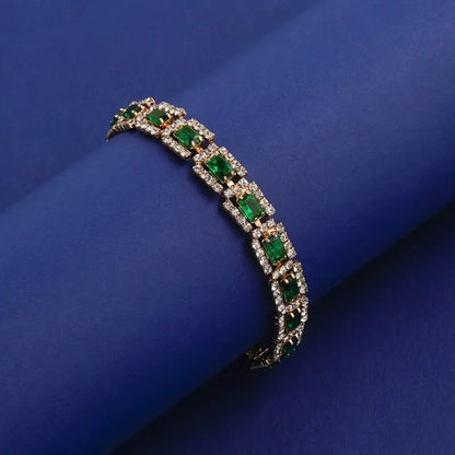 Rosewood Emerald Shine Bracelet