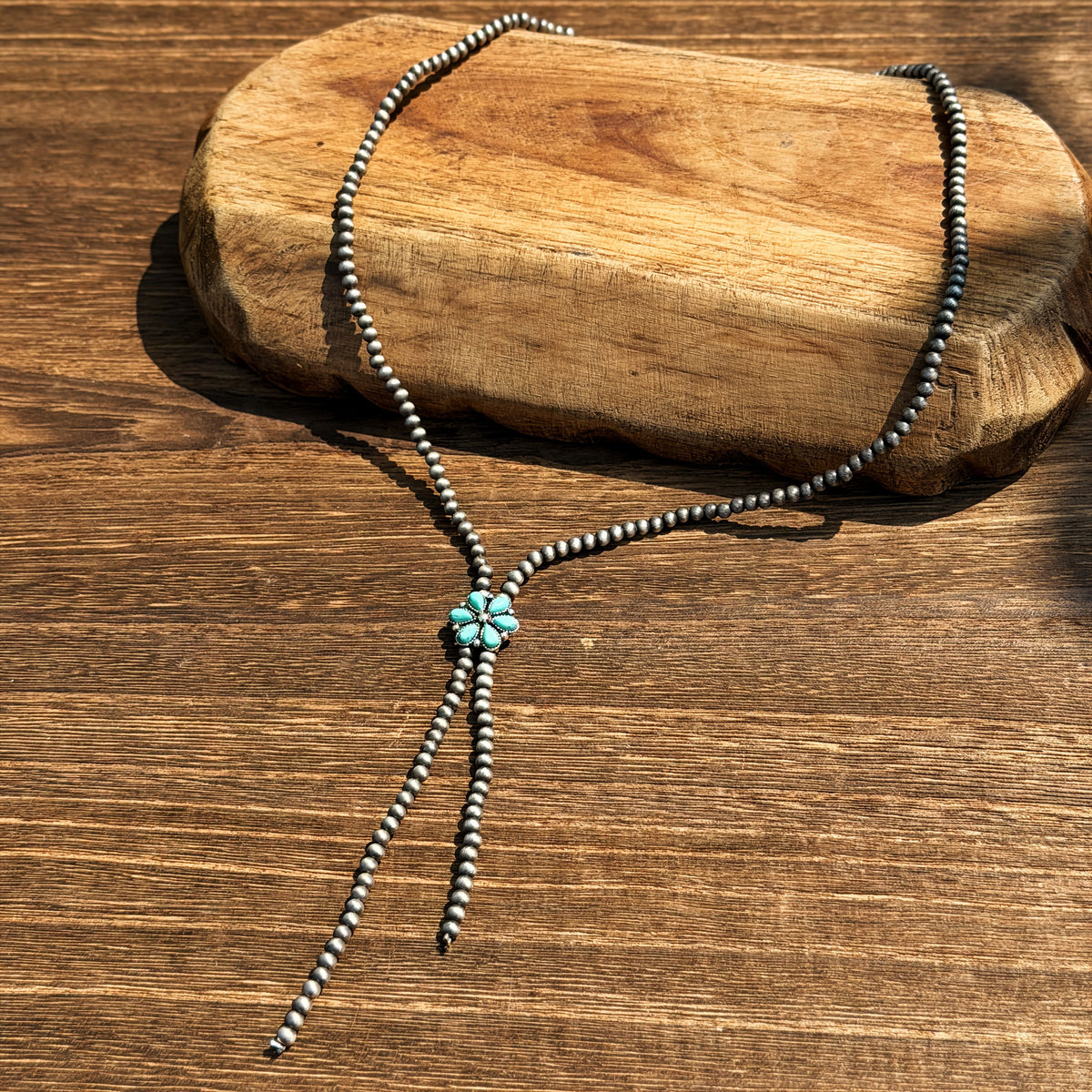 Layered Y-Chain Beaded Necklace Set (3 pcs)