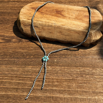 Layered Y-Chain Beaded Necklace Set (3 pcs)