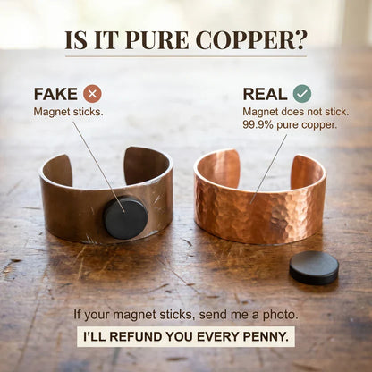 Adjustable Feather Copper Ring