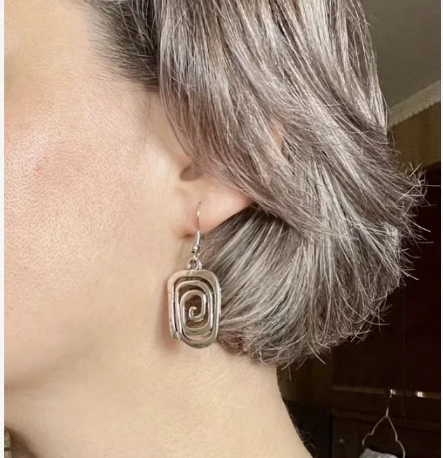 Customer wearing Grace Helen jewelry