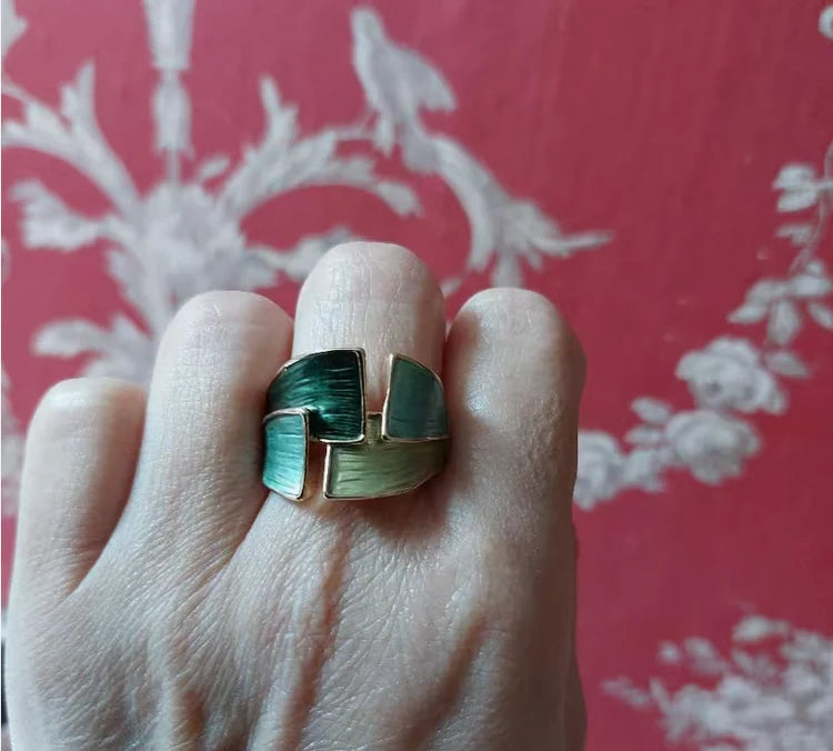 Customer wearing Grace Helen jewelry